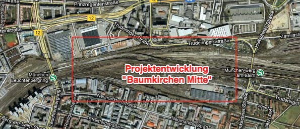 Projekt-Entwicklung "Baumkirchen Mitte"