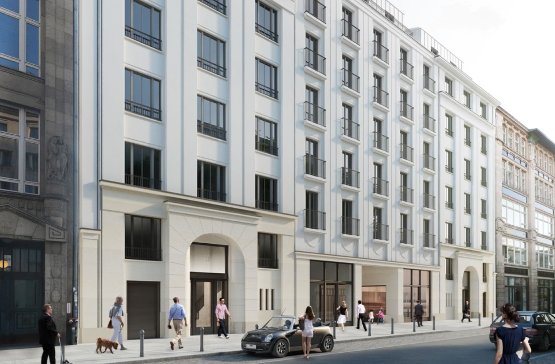 Neubauprojekt: „Wohnen an der Wallstraße“ in Berlin-Mitte