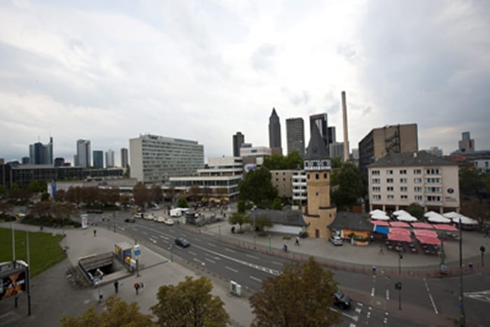 Auf diesem Gelände ist in den kommenden Jahren der Kulturcampus Frankfurt geplant. Foto: AGB Frankfurt Holding