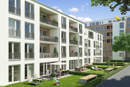 Moderne Neubauwohnungen nahe der City: 42WEST