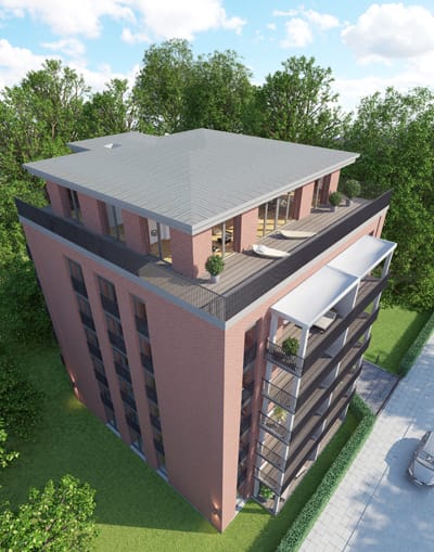 Neubauprojekt im alten Bunker: Eastside Park Lofts in Hamburg-Eilbek