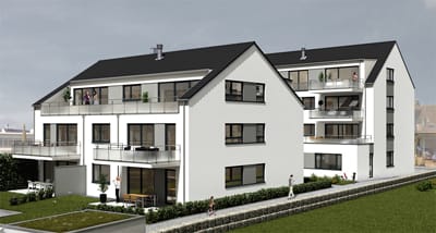 Neubau in Remseck: Cannstatter Straße - Neckarkanalstraße. Foto: Bietigheimer Wohnbau GmbH