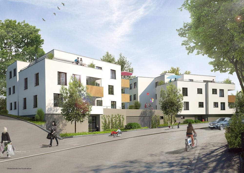 Ein weiteres Neubauprojekt im Großraum Stuttgart: Zeppelin35. Bild: Wüstenrot Haus- und Städtebau