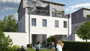 Elegant wohnen auf dem Sportplatz: In den Argonnerwiesen. Bild: BONAVA Deutschland