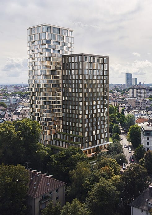 Neuer Wohnturm „160 Park View“ mit  Luxuswohnungen