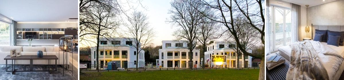 Wohngenuss in Krefeld: Stadtwaldterrassen