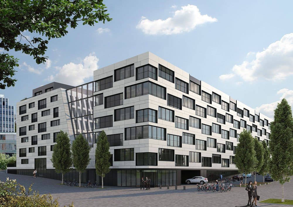Am Stuttgarter Killesberg offeriert die GIEAG Immobilien AG 70 Neubau-Eigentumswohnungen im Bauprojekt „MAYLIVING“ (Bild: GIEAG Immobilien AG).