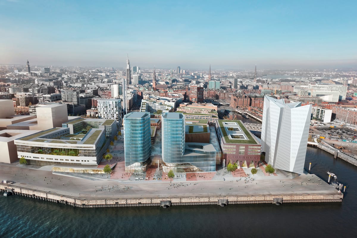 400 Neubauwohnungen im Überseequartier geplant