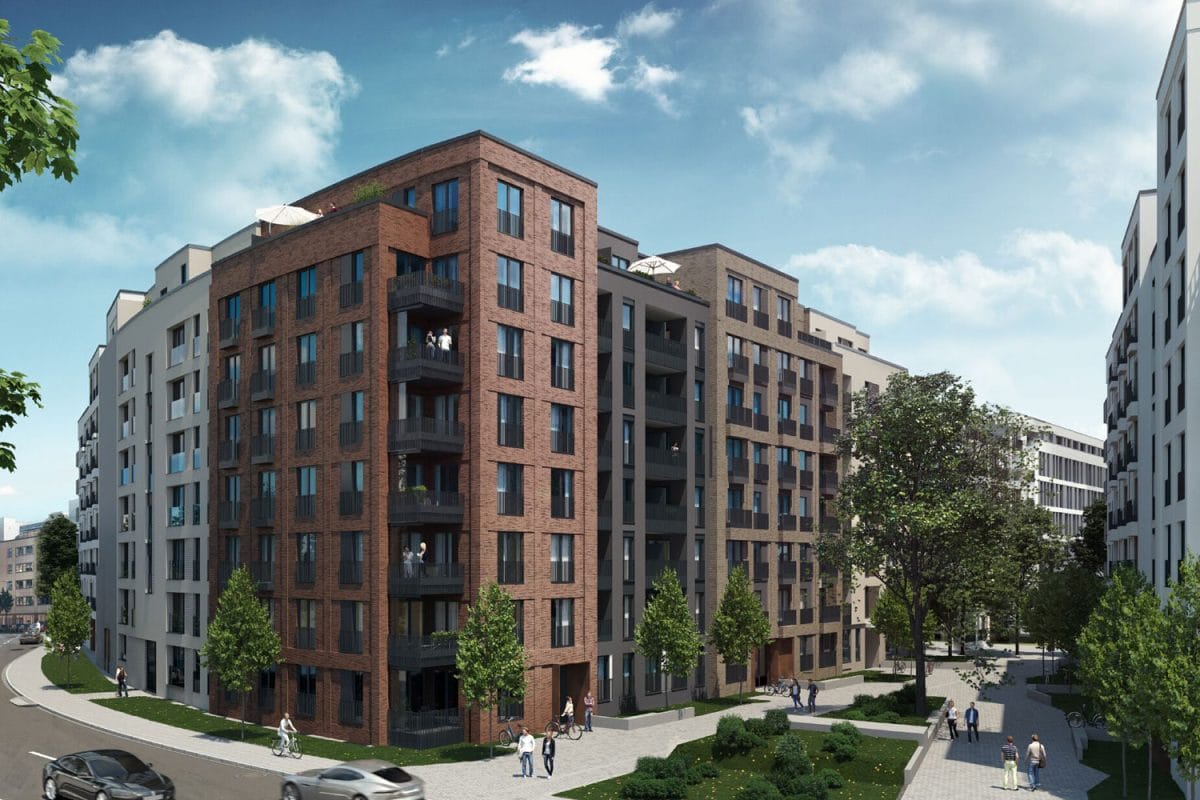 Dieses Jahr Baustart für 350 neue Eigentumswohnungen im Ostend