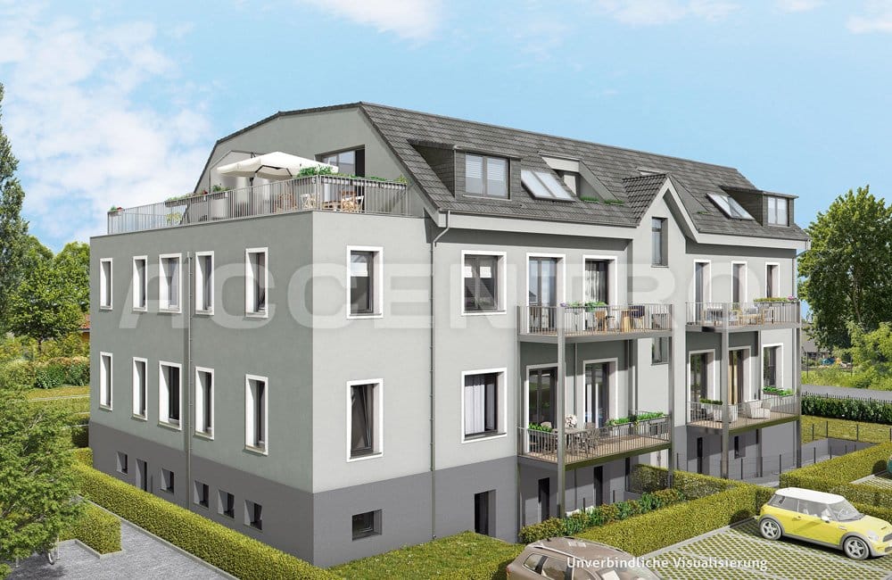 Neubau von 18 Eigentumswohnungen: "KÄTHE Schöneiche" (Bild: ACCENTRO GmbH).