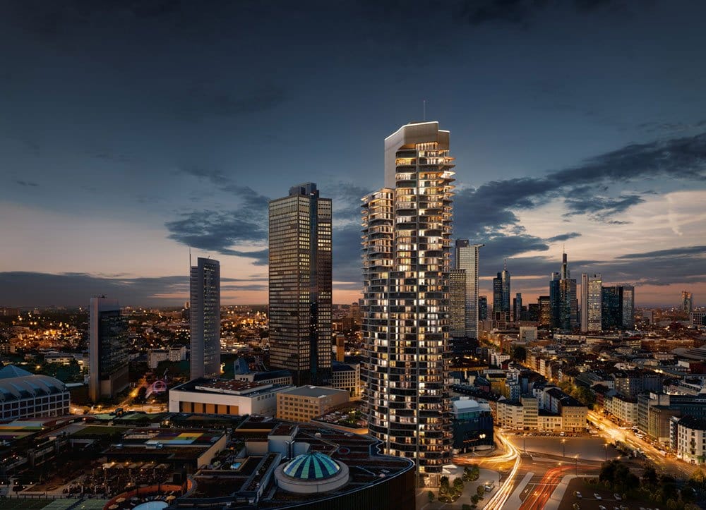 Zwei Frankfurter Wolkenkratzer im Rennen um den Internationalen Hochhauspreis