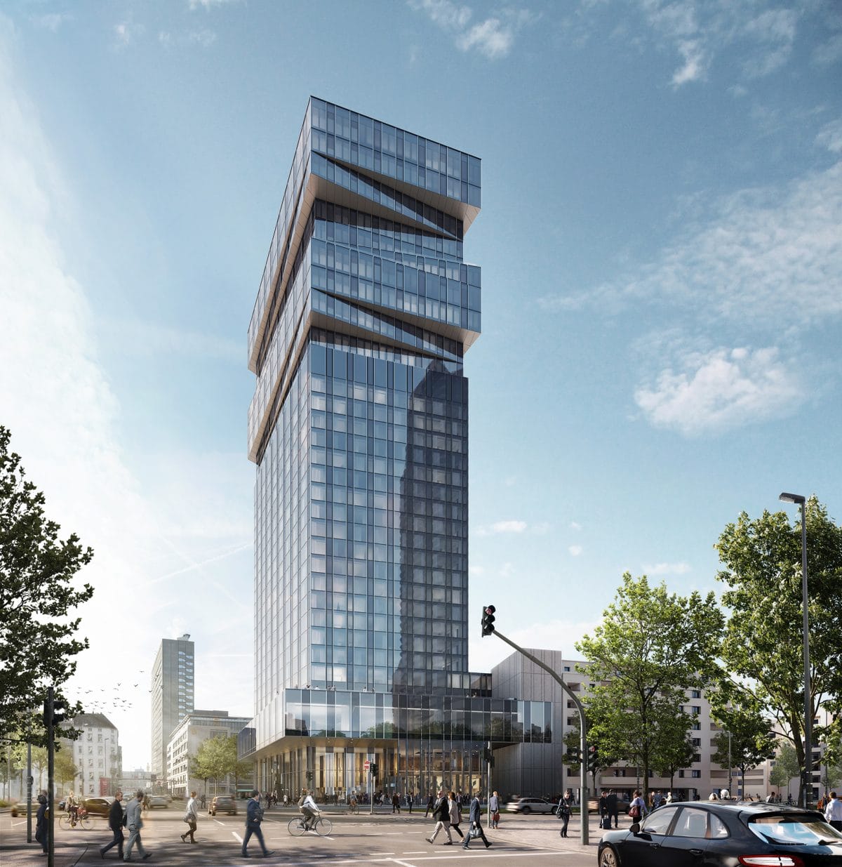 The Spin: Hybrid-Hochhaus der neuesten Generation