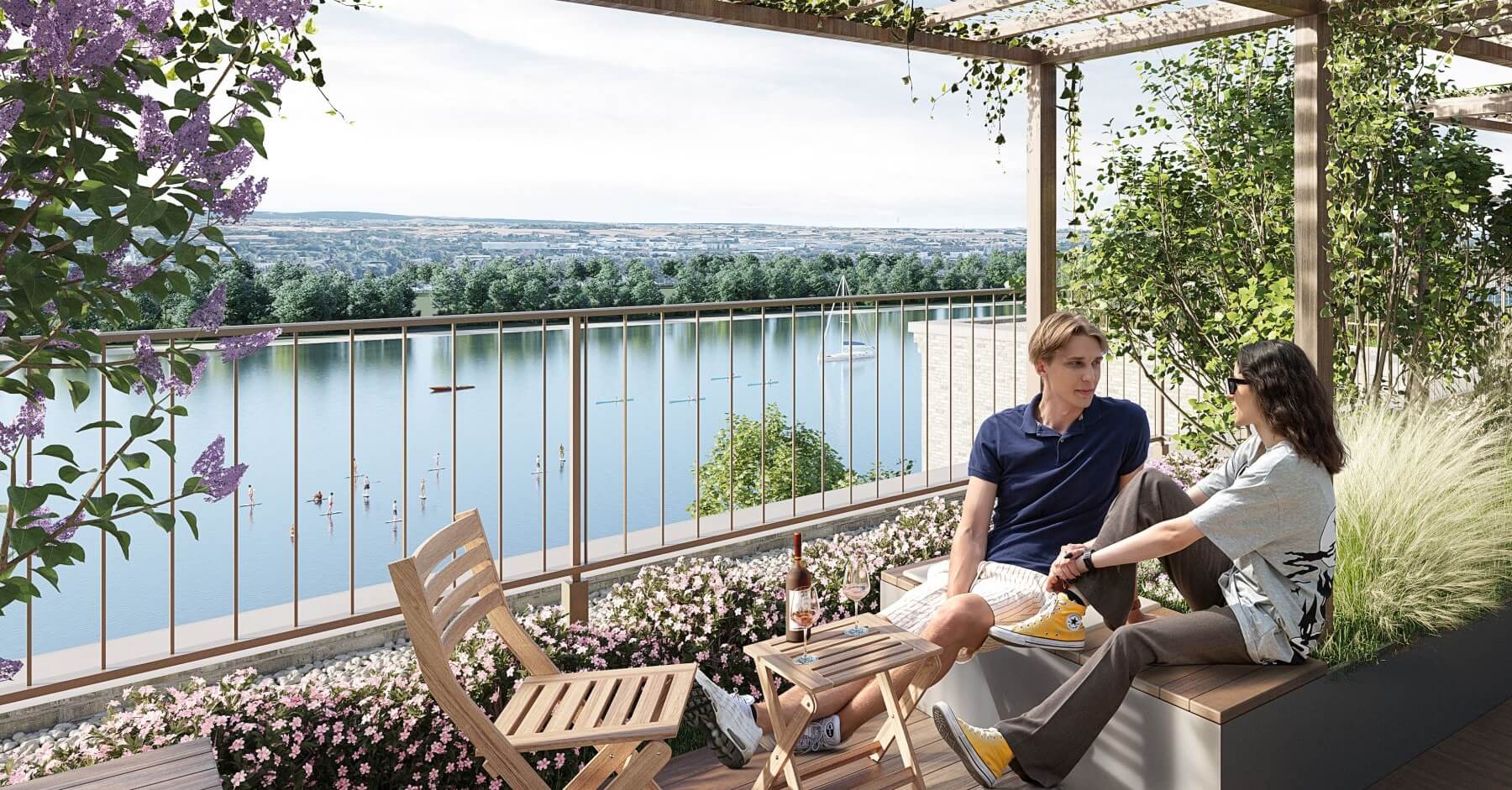 Zollhafen Mainz: Stadtquartier mit Neubauwohnungen