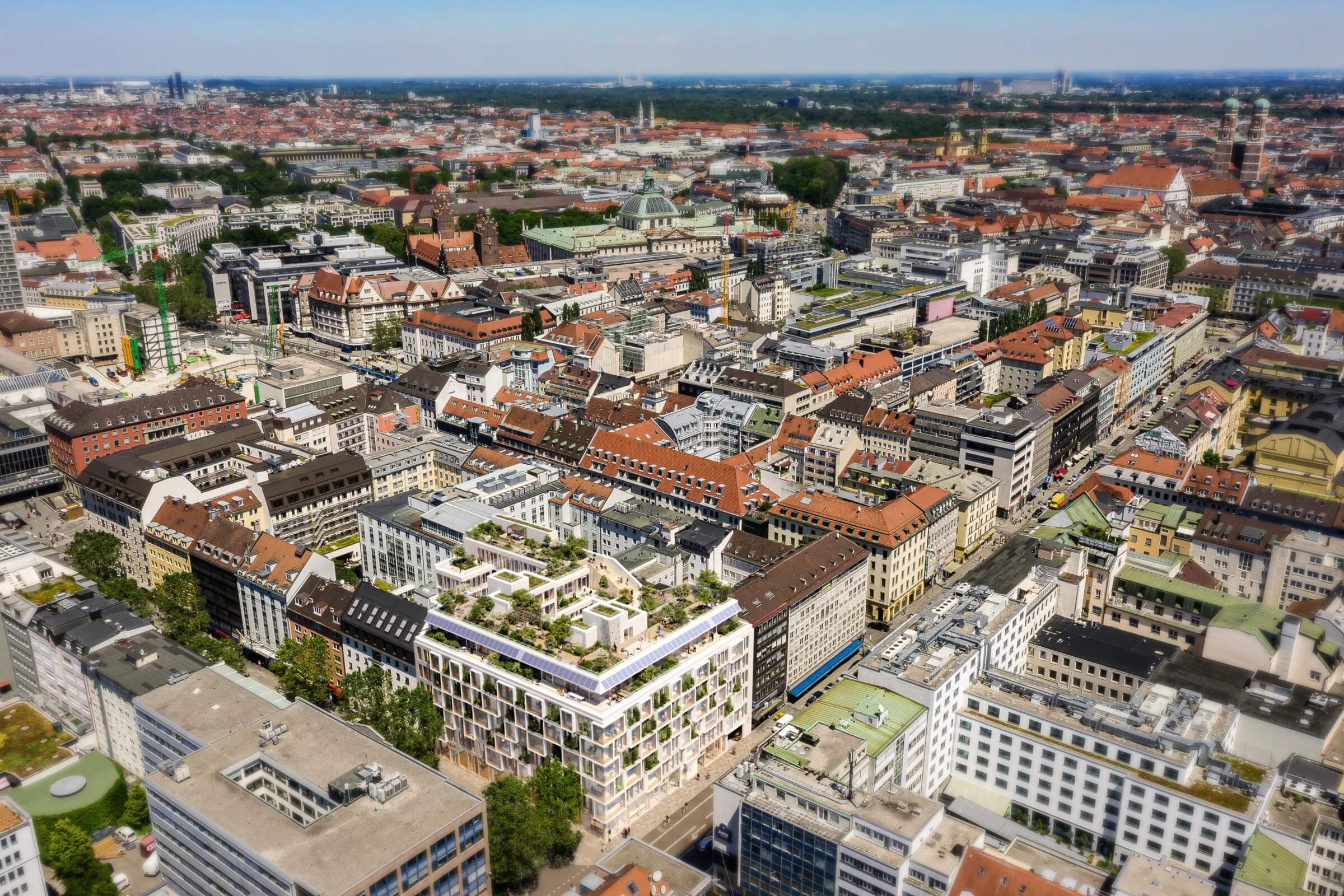 Holz-Hybrid-Neubau in Bahnhofsnähe: München punktet mit The Stack