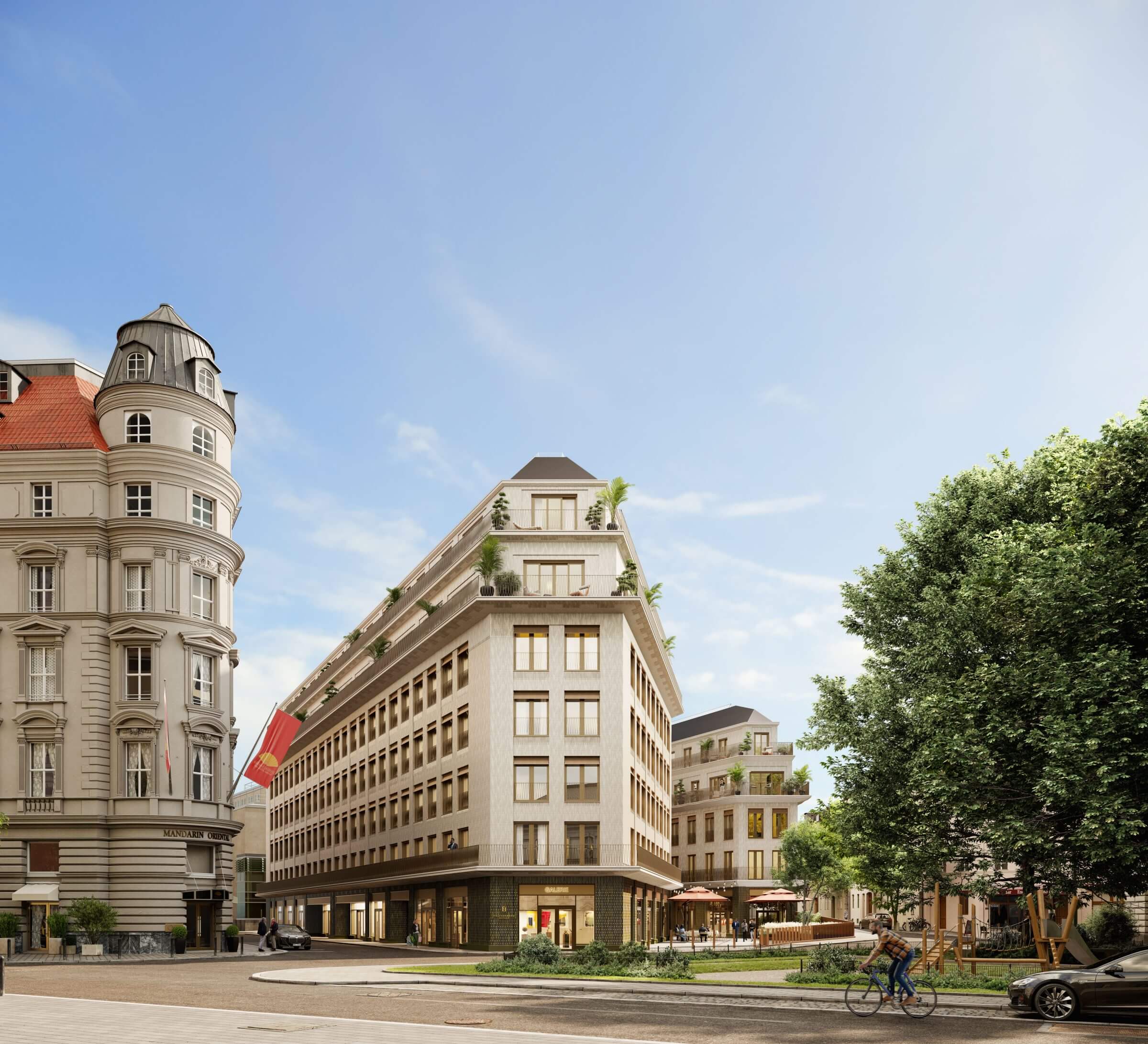 Falckenberg Ensemble München: Stadthäuser inklusive Neubauwohnungen